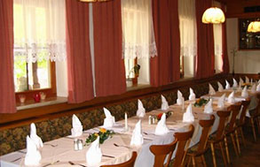 Petermuehle Cafe Restaurant Losenstein Saal